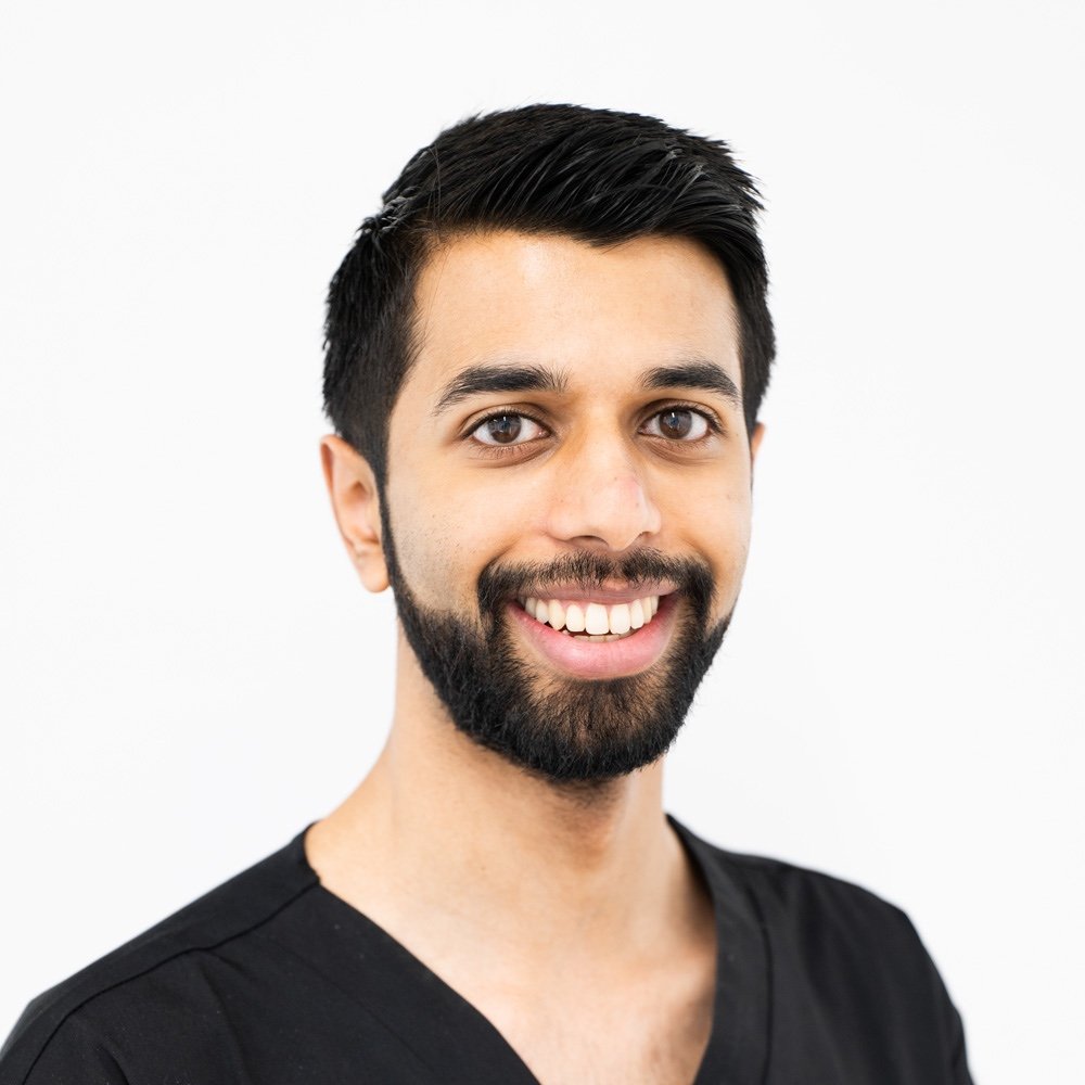 Professional healthcare handshake